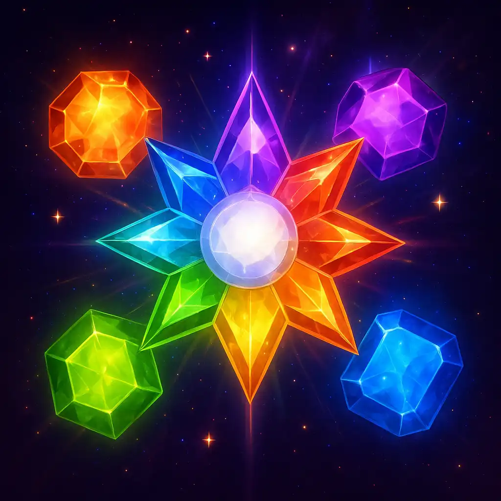 Starburst slot game screenshot